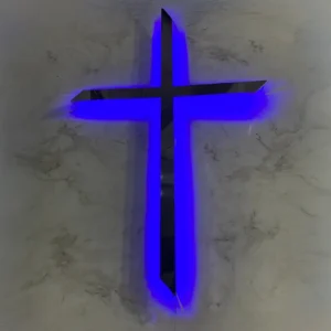 Letreiro Cruz Crucifixo