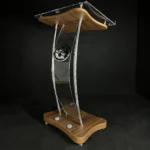 Púlpito de Madeira para Igreja Marcos, Púlpito de madeira para igreja, Púlpito evangélico de madeira, Púlpito para igreja com LED, Púlpito com logomarca personalizada, Púlpito de madeira com aço inox, Púlpito de madeira com porta-Bíblia e rodinhas, Púlpito para igreja com acabamento artesanal, Púlpito de madeira com corte a laser, Púlpito evangélico com personalização em acrílico 3D, Púlpito de madeira resistente à água para igrejas, Púlpito de madeira para igrejas em Belo Horizonte, Comprar púlpito evangélico em Minas Gerais, Púlpito para igreja com entrega em todo o Brasil, Como escolher o melhor púlpito para igreja, Dicas para manutenção de púlpitos de madeira, Vantagens do púlpito com LED no altar