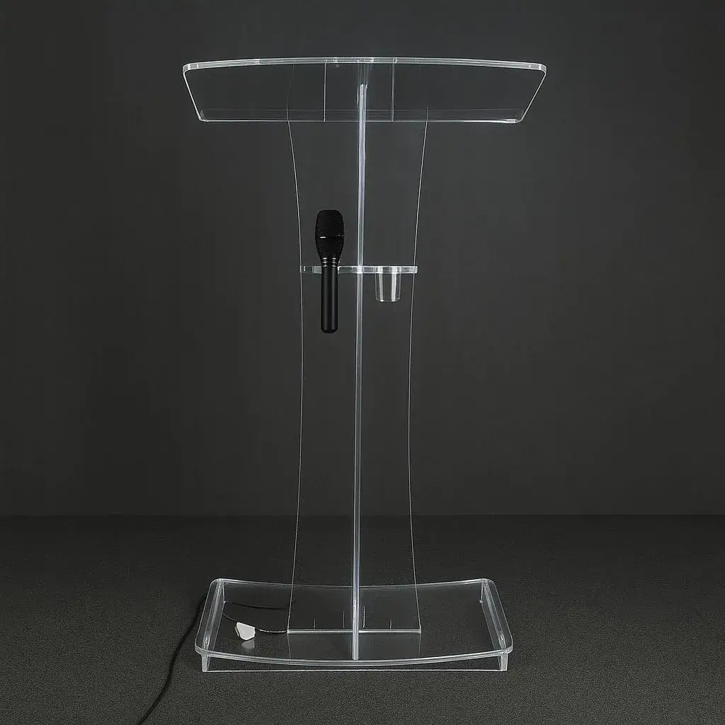 Púlpito de Acrílico Cristal Tito