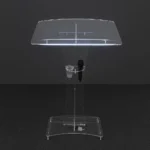 Tampo amplo do púlpito Tito — comporta Bíblia e notebook